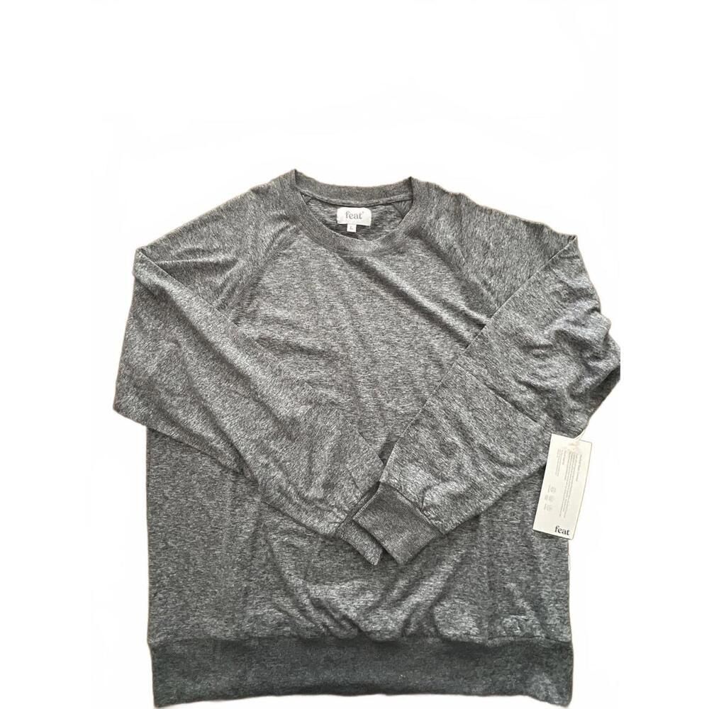 feat FlowTech Roam Crewneck Sweatshirt - Large, Gray